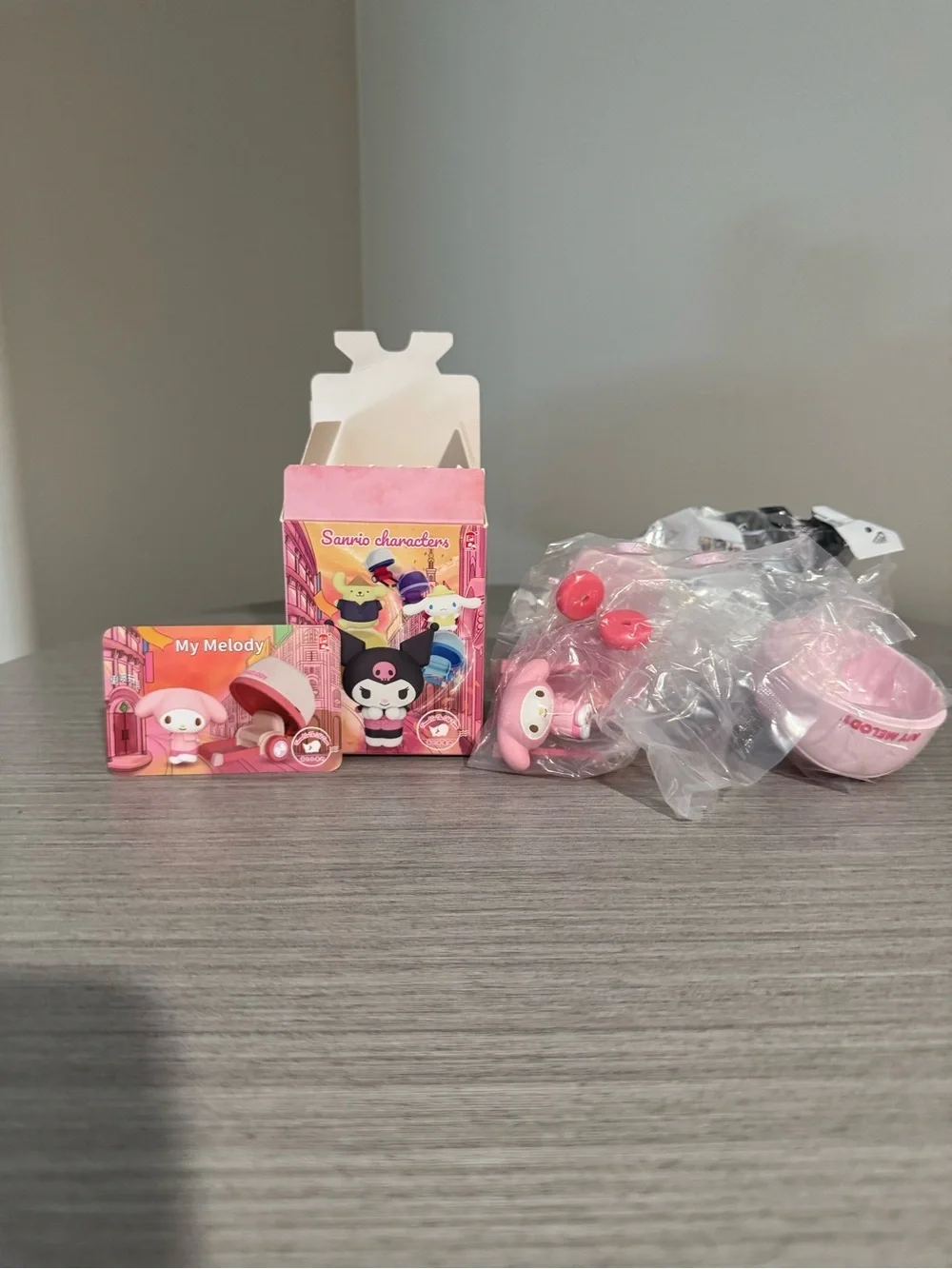 Sanrio My Melody Pink Mini Figure & Accessory Set